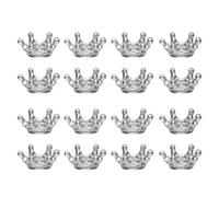Veemoon 50pcs Vintage Zinc Alloy King Crown Charm Spacer Beads for Jewelry Making Large Hole European Style Beads for DIY Bracelets Necklaces Regal Craft Accessories with Classic Retro