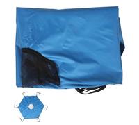 Veemoon 5ft Trampoline Cover Lightweight Oxford Cloth Trampoline Sunshade Cover Roof for Outdoor Activities Weather Resistant UV Protection and Easy Storage