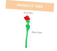 Veemoon 5Pcs 30Cm Plush Rose Bouquet Set, Realistic Soft Artificial Flowers for, Graduation and School Ceremony, Pink Orange Purple Red