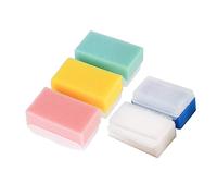 Veemoon 5Pcs Baby Touch Brush Set Soft Bathing Sponge for Infant Massage Tactile Sense Trainer for Newborns for Shower and Sensory Play