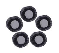 Veemoon 5pcs Ballet Hair Nets Big Hole Hair Bun Covers for Women Lightweight Breathable Dance Accessories for Ballet Skating Gymnastics Performances