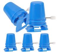 Veemoon 5pcs Blue Clockwork Movements Small Wind-up Rewind Parts DIY Clay Craft Accessories for ’s Modelling and Handmade Repair