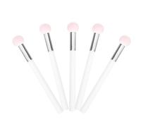 Veemoon 5pcs Concealer Makeup Tools Sponge Brush Set with Mushroom Head, Washable Non-latex Sponge and Wooden Handle, Wet and Dry Dual Use for Daily Use by Women