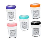 Veemoon 5pcs Contacts Lens Cleaners Manual Cosmetic Contacts Lens Cleaners for Eye Care