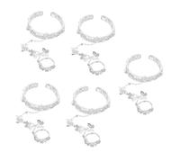 Veemoon 5pcs Elegant Butterfly Hand Chain Bracelet for Women Unique Wrist Decor for Casual and Formal Occasions for Birthdays and Special Events Stylish Jewelry Accessory