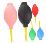 Veemoon 5Pcs Eyelash Extension Air Blower Strong Rubber Lash Dryer Ball with Air Volume Odorless Reusable Dust Blower for False Lashes and Camera Lens Cleaning