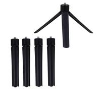 Veemoon 5pcs Foldable Mini Tripod Tabletop Camera Phone Tripod for Smartphone Mount for Broadcast and Video Use