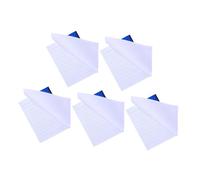 Veemoon 5pcs Inventory Registration Form Income and Expense Record Book Financial Management Notebook Cash Book Personal Budget Ledger Business Expense Log Finance Tracker Paper Blue