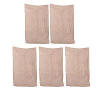 Veemoon 5pcs Large Capacity Jute Vegetable Storage Bags Allowing Vegetables to Breathe Multi-Functional Reusable Storage Pouches in Daily Life