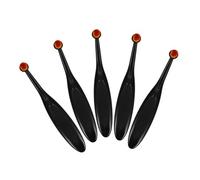 Veemoon 5pcs Mini Ink Blending Brushes Soft Bristle Background Blending Brush for Card Making Crafting Smooth Ink Application for Paper Drawing Projects