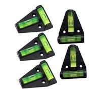 Veemoon 5pcs Mini Triangle Bubble Levels T Shape Spirit Level for Vertical Horizontal Alignment and Precise Measuring