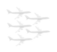 Veemoon 5pcs Realistic Airport Facility Models for Model Building Plastic Plane Kit Retro Airplane Miniature Decor