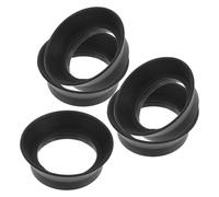 Veemoon 5pcs Rubber Eyepiece Protector for Binoculars and Microscopes, Fits 29-31mm Od, Black Rubber Eye Cups Providing Visual Relief and Lens Guarding for Astronomy and Wildlife Watching