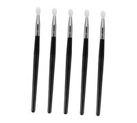 Veemoon 5Pcs Silicone Lip Brushes for Makeup Lipstick Application Eyeshadow Applicators with Soft Silicone Heads Lightweight Portable Makeup Tools for Precise Lip and Eye Color Blending