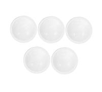 Veemoon 5pcs Sturdy Pmma Material Convex Lens Led Magnifier Flashlight Accessory for Science Education and Lab Use