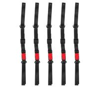 Veemoon 5pcs Y-shaped Universal Hard Hat Chin Straps with Chin Guard Cover, Adjustable Safety Helmet Accessories for Industrial Head Protection