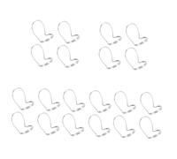 Veemoon 5sets Hollow Metal Finger Picks for Banjo Guitar for Thumb and Ring Fingers Essential Guitar Accessories