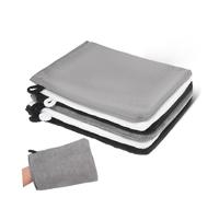 Veemoon 6 Pcs Exfoliating Bath Gloves Body Scrub Shower Mitts with Soft Fiber Material for Deep Cleansing and Makeup Removal Comfortable Wash Cloths for Face and Body Includes Hanging Loop