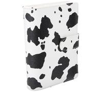 Veemoon 6-Ring Binder Notebook Binder Cover 7.31x5.50x1.18in Decorative Imitation Leather with Magnet for Protecting Important Information Easy to Store Budget Planning