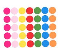 Veemoon 600 Pcs Colorful Wooden Math Teaching Discs Educational Counting Tokens for Elementary Students Safe Polished Round Learning Tools for Mathematics Practice and Classroom Activities