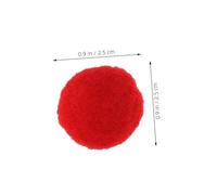 Veemoon 600pcs Red Decorative Pom Pom Balls Soft Fluffy Craft Pompoms for DIY Arts Crafts Projects Home Decorations Easy Handling for Creative Play and Educational Use