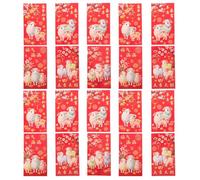 Veemoon 60pcs 2027 Sheep Red Packet, Chinese New Year Red Envelopes Bag