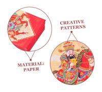 Veemoon 60pcs Spring Festival Red Envelopes for The Year of The Horse Asian New Year Envelopes Money Money Packet Horse Hong Bao Golden Paper