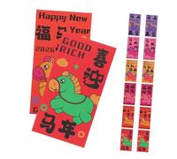 Veemoon 60pcs Year Horse Red Envelopes Lunar Year Money Envelopes Chinese Spring Festival Red Packets with Exclusive Horse Design for Family and Business Celebrations