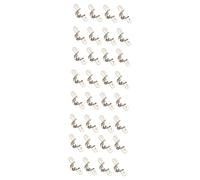 Veemoon 66 Pcs Stainless Steel U Tube Hose Clamp Rigid Design for Secure Pipeline Fixing Corrosion Resistant Durable for Oil Water and Gas Systems
