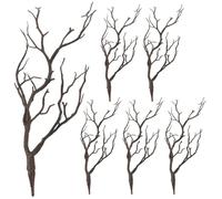 Veemoon 6pcs Artificial Antler Shaped Tree Branch Decorative Plant