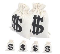 Veemoon 6pcs Bag Drawstring Pouches for Party Favors for Candy Storage Jewelry and Role Playing Props Easy Open Design