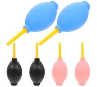 Veemoon 6pcs Dust Blower Cleaners for Eyelash Extension and Television, Lightweight TPE Rubber Bulb Air Pumps, Safe and Portable Air Dust Remover for Precise Cleaning