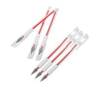 Veemoon 6pcs Eye Brow Pen Lightweight Portable Plastic Waterproof Beauty Pen for Precise Eyebrow Mapping Tattoos Position Suitable for Daily Makeup and Stage Performances