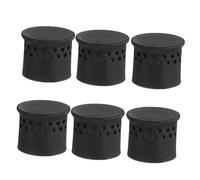 Veemoon 6pcs Gas Stove Fire Distributors Embedded Burner Cores for Even Heat Distribution Easy to Clean and Install Wear-resistant Design for Use