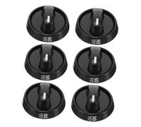 Veemoon 6pcs Gas Stove Knobs Replacements Stove Knobs Replacement Essentials for Cooking