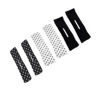 Veemoon 6pcs Hair Curler Hairpin Bun Maker for Women Teen Girls Elastic Hair Bands