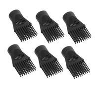 Veemoon 6pcs Hair Dryer Nozzle Attachment Comb Includes Retractable Curling Comb and Hair Dryer Nozzle for Salon Use
