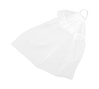 Veemoon 6pcs Handmade Doll Wedding Veils 17cm White Short Bridal Veil Accessories for Fashion Dolls Party Dress-up and Collectors’ Play