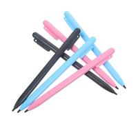 Veemoon 6pcs Lcd Writing Tablet Stylus Pens with Anti-loss Loop Responsive Touch Screen Drawing Pens for Writing Pads Replacement Stylus for Home School Art Use