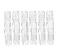Veemoon 6pcs Lip Gloss Tubes 3ml Lip Gloss Holders Empty Containers for Diy Cosmetic Use