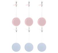 Veemoon 6pcs Macaron Phone Screen Cleaner Set Round Pp and Silicone Material, Light Weight and Professional Brush for Camera Lens and Computers, for Storage in Camera Bag Or Backpack