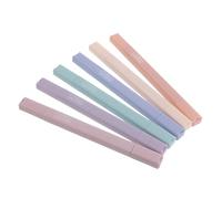 Veemoon 6pcs Pastel Highlighter Pens for Students and Teachers Convenient Color Coding Markers for Study and Office Soft Tone Art Markers with Bold Tips for Journals and Note Taking