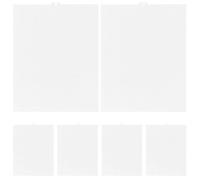 Veemoon 6pcs Plastic Mesh Sheets Free to Cut Canvas with Even Mesh Eyes for Knitting Embroidery and Crochet Crafts
