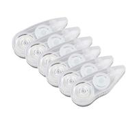 Veemoon 6Pcs Portable Transparent Correction Tape for Students Practical Adhesive Tape for School and Office Compact for Easy Mistake Correction and Rewriting