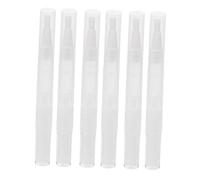 Veemoon 6pcs Refillable Lip Gloss Empty Tube Rotating Cuticle Oil Pen Portable Nail Polish Applicator