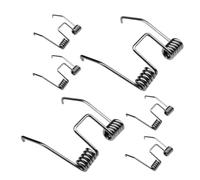 Veemoon 6pcs Replacement Springs for Animal Hair Clippers Stainless Steel Electric Trimmer Repair Parts Secure Fit Design Quick Removal for Pet Grooming Sheep Shears