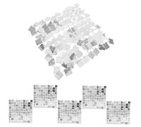 Veemoon 6pcs Shimmer Wall Backdrop Silver Sequin Panels Decorative Shiny Wall Hanging for Indoor Party Wedding Birthday Bridal Shower Background Decor