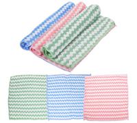 Veemoon 6pcs Soft Coral Fleece Pet Cage Liners for Guinea Pig and Small Animals, Excellent Water Absorption, Assorted Colours, 25x25cm Bedding Mats for Pet's Nest Or Resting Place
