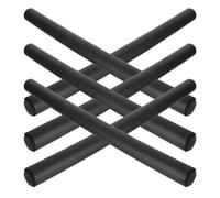 Veemoon 6pcs Stroller Handlebar Grip Covers Sponge Handle Sleeve Covers Black, Universal for Pushchair and Wheelchair, Shock Absorbing Sweat Absorbent Comfort Grip for Parents