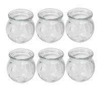 Veemoon 6pcs Vacuum Cupping Set Glass Massage Cups for Home Use, Convenient and Practical Cupping Kit, Boost, Suitable for Neck and Soles the Feet